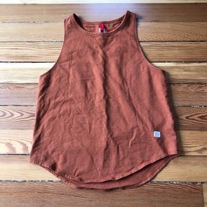 TOPO Designs orange tank